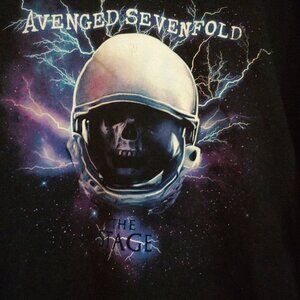 Avenge Sevenfold The Stage 2017 World Tour Double Sided Mens